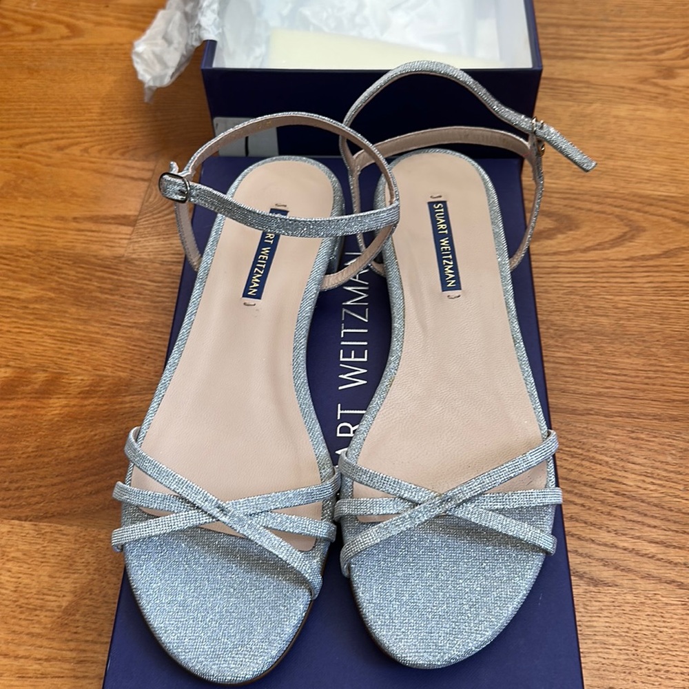 Stuart weitzman new Starla crisscross sandals
